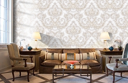 Обои ST54163-3 фото в интерьере кабинета превью