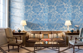 Обои 10 DSD-F фото в интерьере кабинета превью