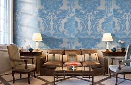 Обои 10 DSD-O фото в интерьере кабинета превью