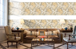 Обои 31874-4 фото в интерьере кабинета превью