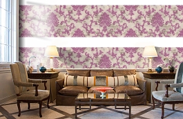 Обои 31875-4 фото в интерьере кабинета превью