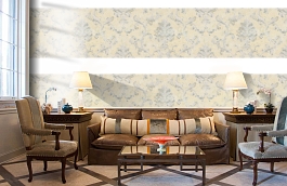 Обои 31875-5 фото в интерьере кабинета превью