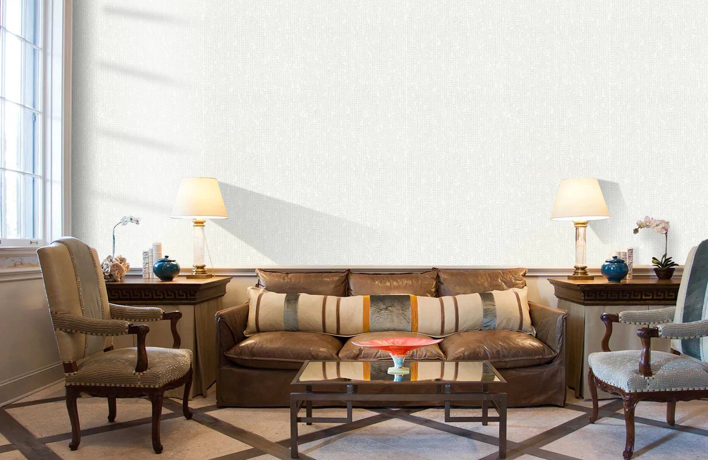 Обои 35429-1 фото в интерьере кабинета