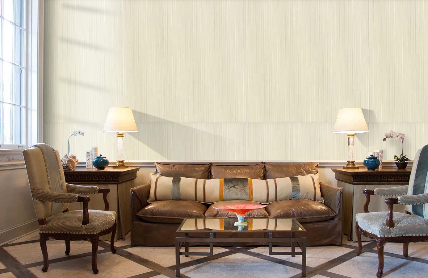 Обои 37167-2 фото в интерьере кабинета