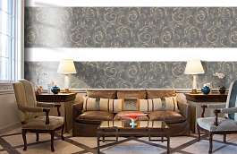 Обои 95472-2 фото в интерьере кабинета превью