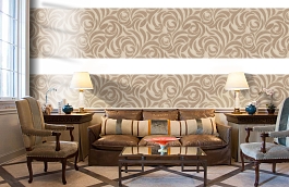 Обои 95476-3 фото в интерьере кабинета превью