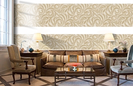 Обои 95476-4 фото в интерьере кабинета превью