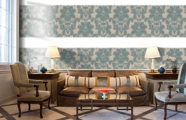 Обои 95937-4 фото в интерьере кабинета превью