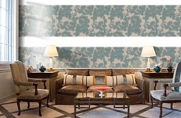 Обои 95938-4 фото в интерьере кабинета превью