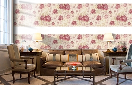 Обои 95968-4 фото в интерьере кабинета превью