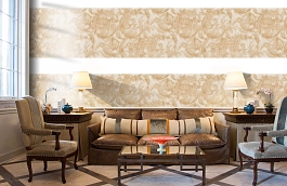 Обои 95969-2 фото в интерьере кабинета превью