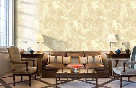 Обои 96243-1 фото в интерьере кабинета превью