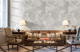 Обои 101606 фото в интерьере кабинета превью