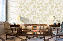 Обои 106104 фото в интерьере кабинета превью