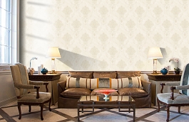 Обои 5016-1 фото в интерьере кабинета превью