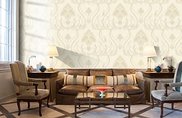 Обои 5025-3 фото в интерьере кабинета превью