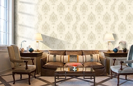 Обои 5034-2 фото в интерьере кабинета превью