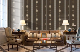 Обои 5051-6 фото в интерьере кабинета превью