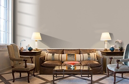 Обои 5088-33 фото в интерьере кабинета превью