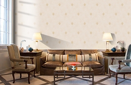 Обои 84104-3 фото в интерьере кабинета превью