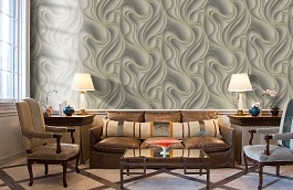 Обои 84112-4 фото в интерьере кабинета превью