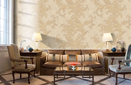 Обои 84135-4 фото в интерьере кабинета превью