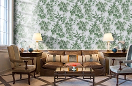 Обои 84194-4 фото в интерьере кабинета превью