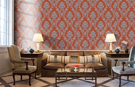 Обои 84224-6 фото в интерьере кабинета превью