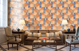 Обои 84231-6 фото в интерьере кабинета превью