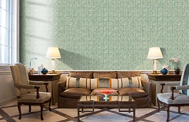 Обои 84235-7 фото в интерьере кабинета превью