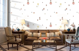 Обои 84241-2 фото в интерьере кабинета превью