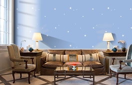 Обои 84247-8 фото в интерьере кабинета превью