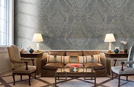 Обои 84272-3 фото в интерьере кабинета превью