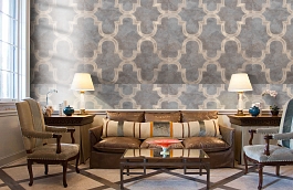 Обои 84275-5 фото в интерьере кабинета превью