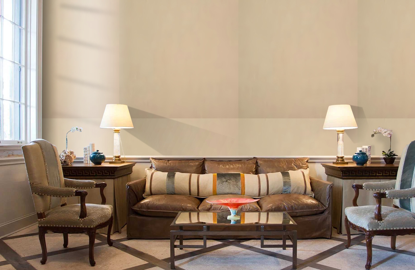 Обои 8030 фото в интерьере кабинета