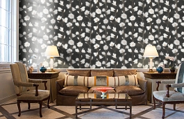 Обои 3D1201 фото в интерьере кабинета превью