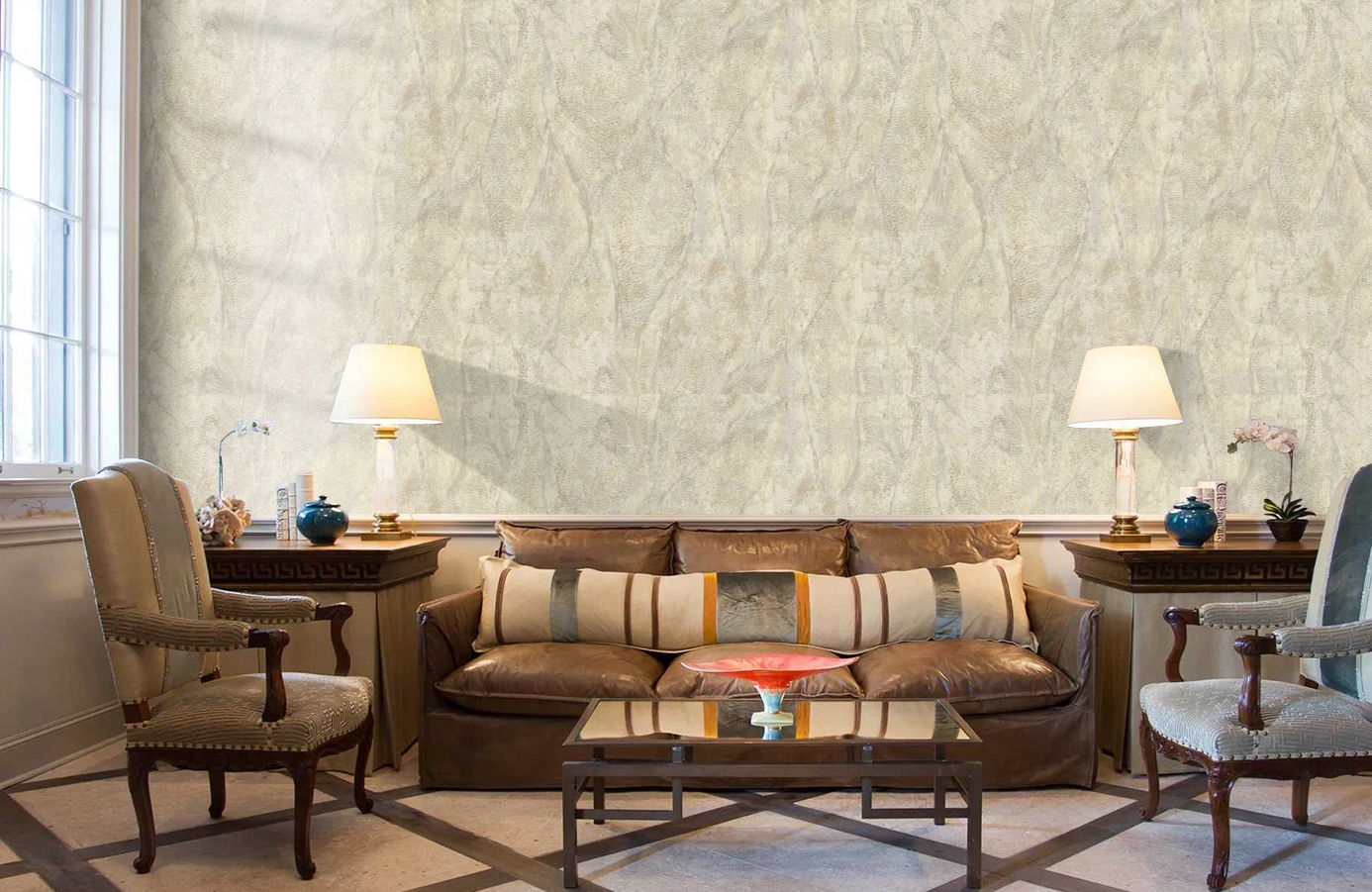 Обои 72887 фото в интерьере кабинета