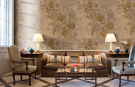 Обои 80936 фото в интерьере кабинета превью