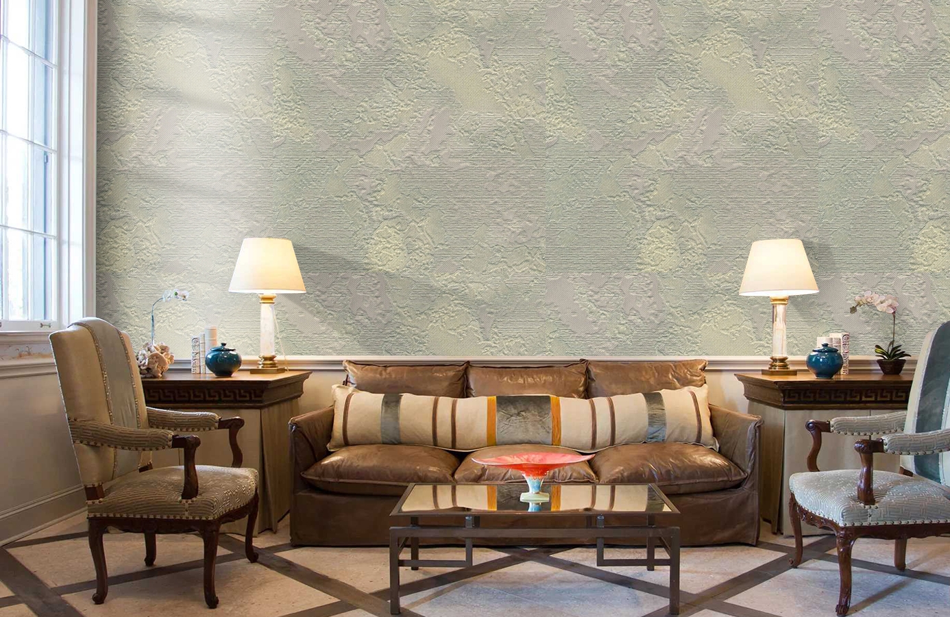 Обои 81550 фото в интерьере кабинета