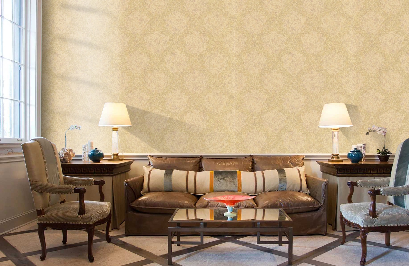 Обои 81588 фото в интерьере кабинета