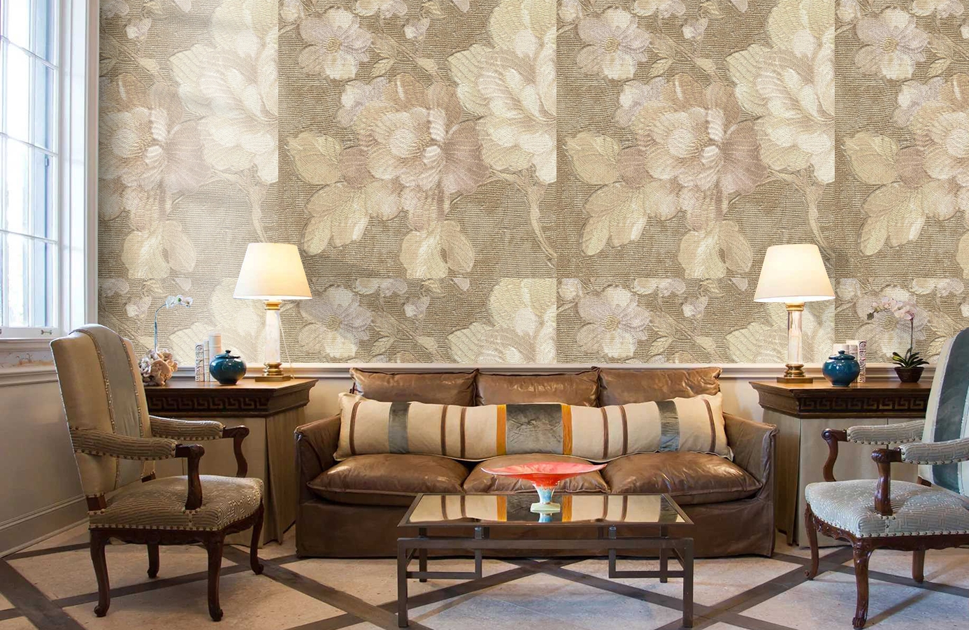 Обои 81660 фото в интерьере кабинета