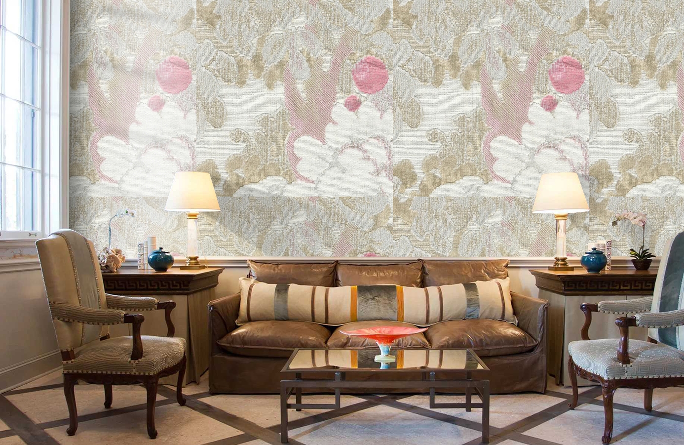 Обои 81693 фото в интерьере кабинета