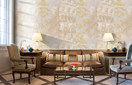 Обои 81707 фото в интерьере кабинета превью