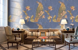 Обои 81729 фото в интерьере кабинета превью