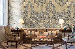 Обои 81804 фото в интерьере кабинета превью