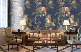 Обои 81823 фото в интерьере кабинета превью