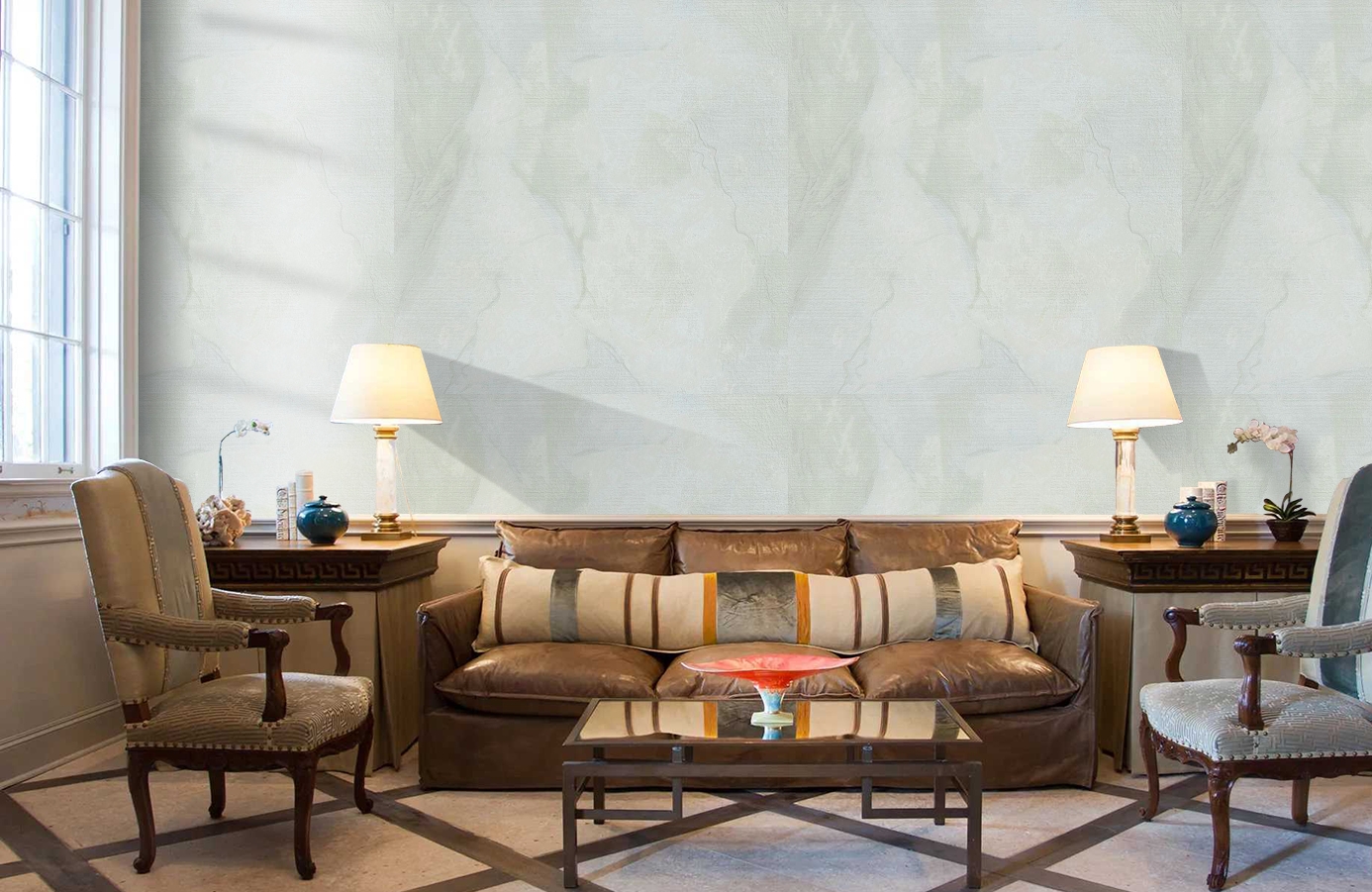 Обои 82226 фото в интерьере кабинета