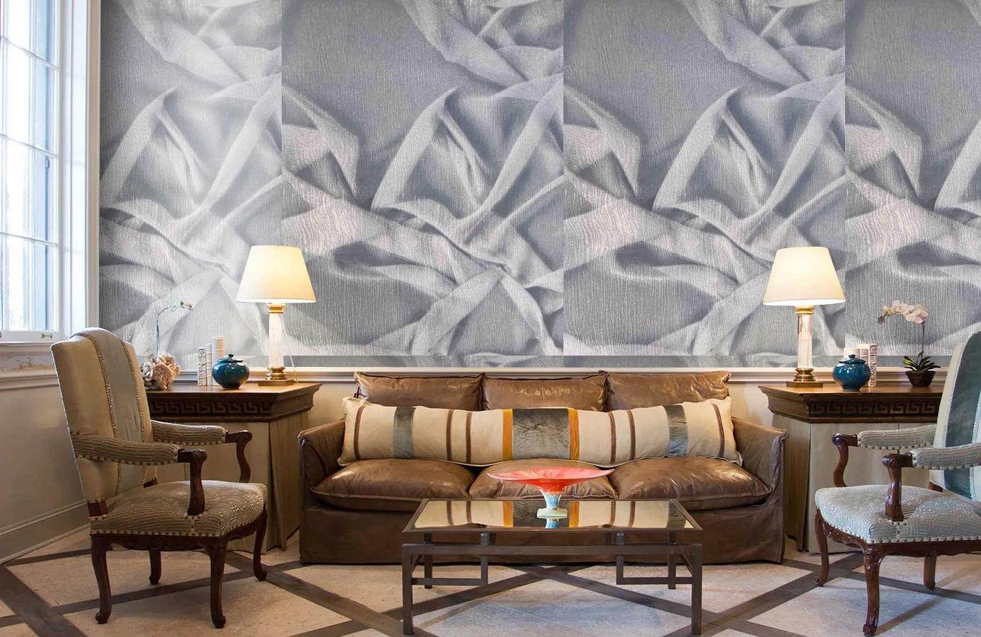 Обои 82425 фото в интерьере кабинета