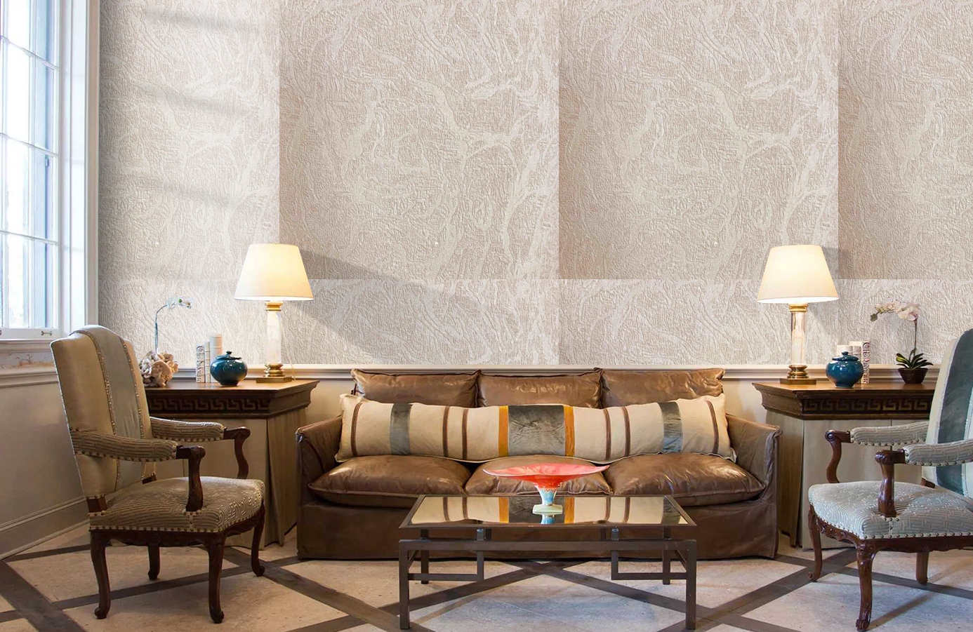 Обои 82449 фото в интерьере кабинета