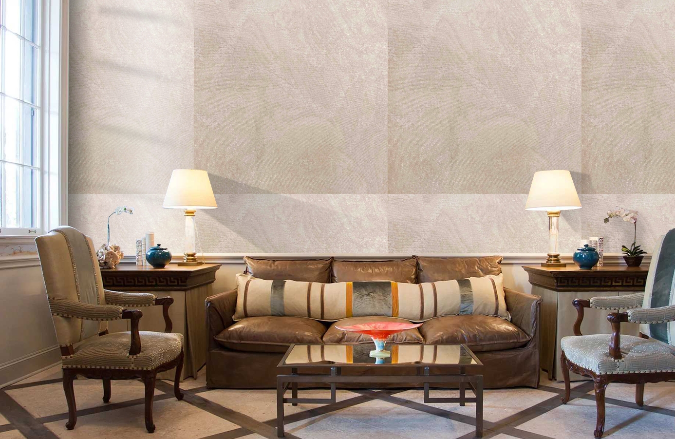 Обои 82463 фото в интерьере кабинета